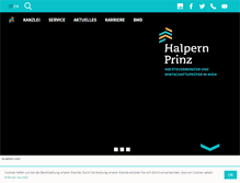 Tablet Screenshot of halpern-prinz.at
